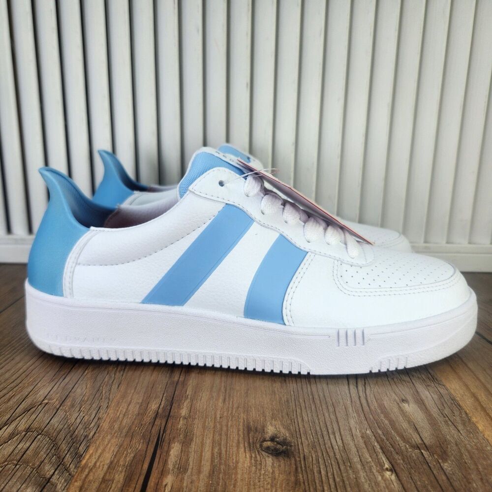 Redvanly Contender S2502 Women Sz 9 White Sky Blue Athletic Spikeless Golf Shoes